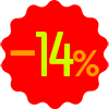 Распродажа со скидкой 14%