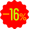 Распродажа со скидкой 16%