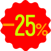 Распродажа со скидкой 25%