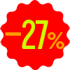 Распродажа со скидкой 27%