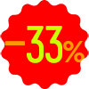 Распродажа со скидкой 33%