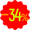 Распродажа со скидкой 34%