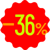 Распродажа со скидкой 36%