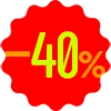 Распродажа со скидкой 40%