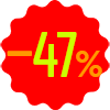 Распродажа со скидкой 47%