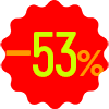 Распродажа со скидкой 53%